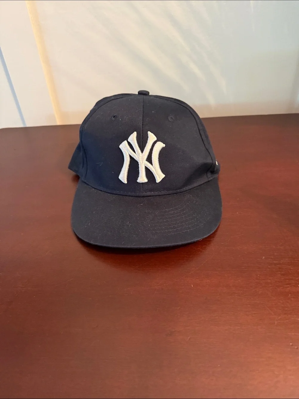 MLB Logo Navy Baseball Cap with Team MLB Embroidery
